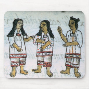 Female Aztec costumes Mouse Pad