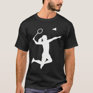 Female Badminton Player  T-Shirt