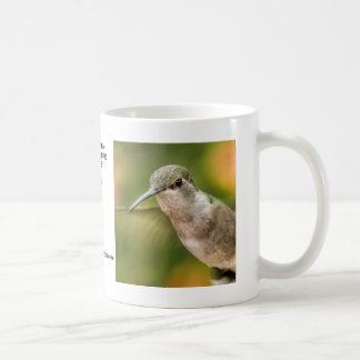 Female Black Chin Hummingbird Mug