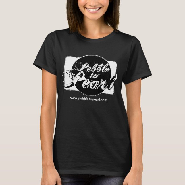 Female Black T-Shirt with Logo (Front)