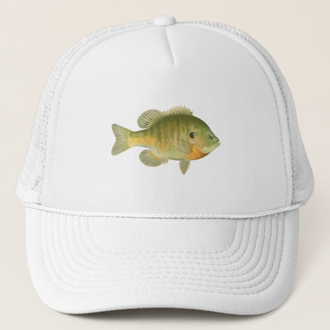 Female Bluegill - Bream - Sunfish Trucker Hat (Front)