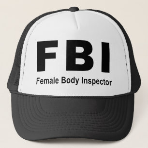 Female Body Inspector Trucker Hat