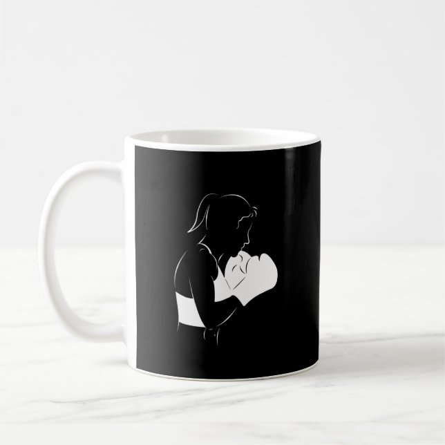 Female Boxer Coffee Mug (Left)