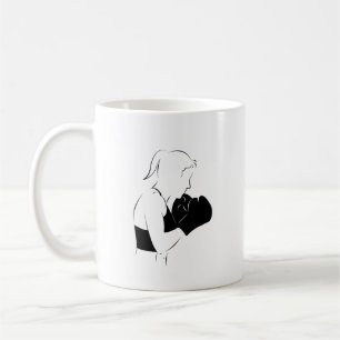 Female Boxer Coffee Mug