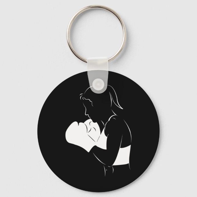 Female Boxer Key Ring (Front)