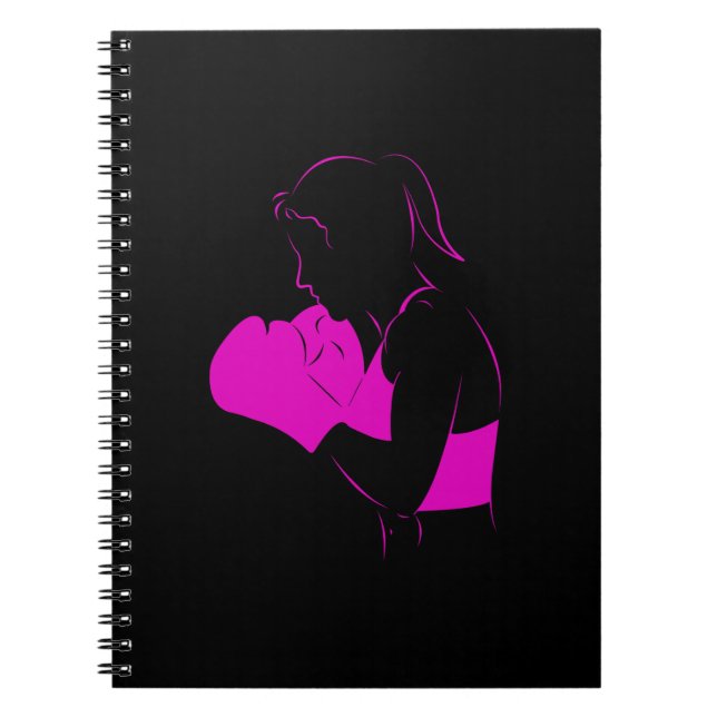 Female Boxer Notebook (Front)