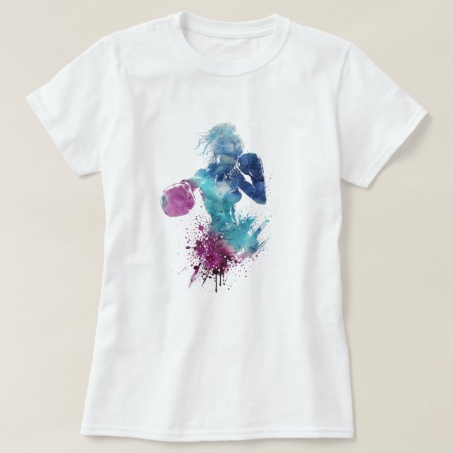Female Boxer T-Shirt (Design Front)