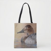 Female Canvasback duck Profile