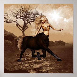 Female Centaur Posters