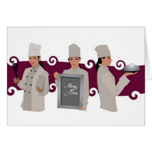 Female chef design