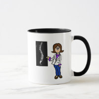 Female Chiropractor or Spinal Surgeon Mug