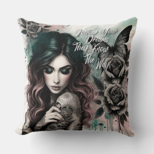 Female Daily Affirmation Cushion