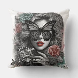 Female Daily Affirmation Cushion