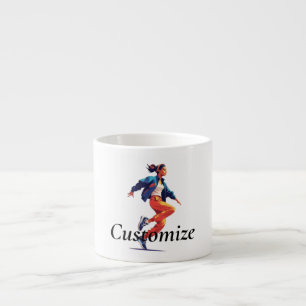 Female Dancer Hip Hop Thunder_Cove Espresso Cup