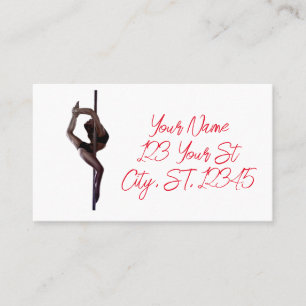 Female Dancer Thunder_Cove Business Card