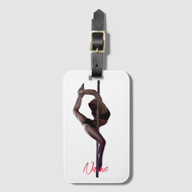 Female Dancer Thunder_Cove  Luggage Tag (Front Vertical)