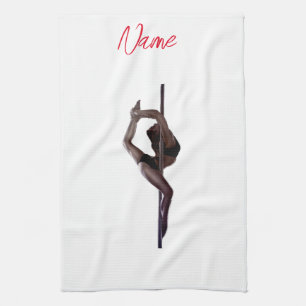 Female Dancer Thunder_Cove  Tea Towel