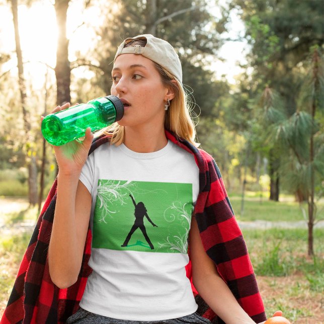 Female Dancing Womens T-Shirt (Creator Uploaded)