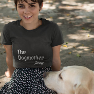 Female Dog Mother Fun Custom  T-Shirt