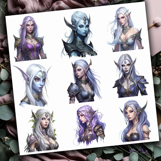 Female Elf Set 1 (Creator Uploaded)