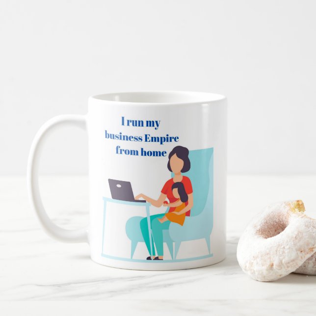 Female Empire Coffee Mug (With Donut)