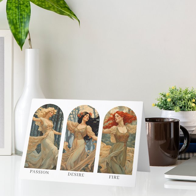 Female Empowerment AI Gen Three Strengths Note Card (Creator Uploaded)