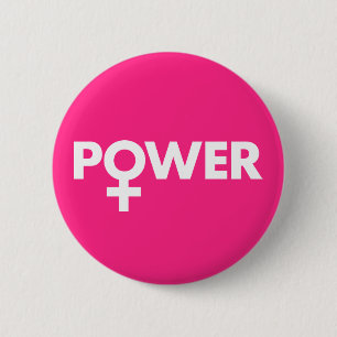 Female Empowerment Badge Pin Button
