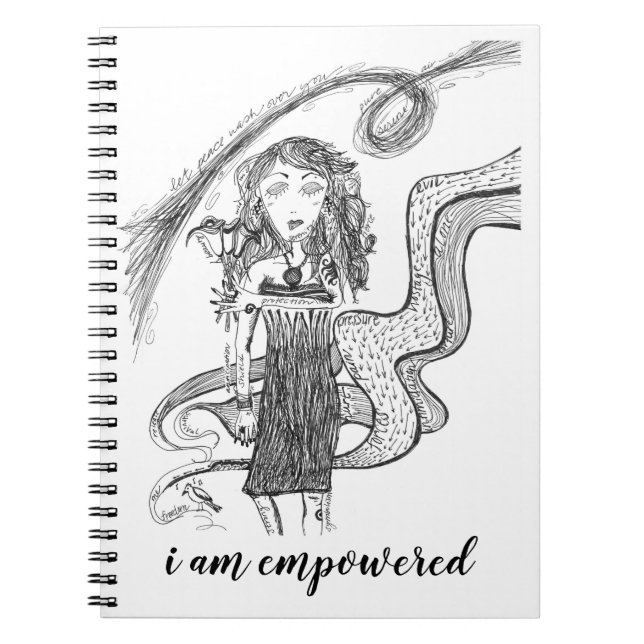 Female Empowerment journal .. Protection Woman (Front)