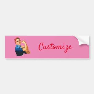 Female Empowerment Thunder_Cove Bumper Sticker
