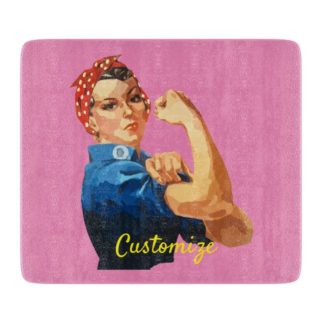Female Empowerment Thunder_Cove  Cutting Board (Front)