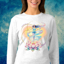 Female Energy Reborn in Lotus Flower