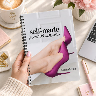 Female Entrepreneur Girl Boss Feminine Notebook