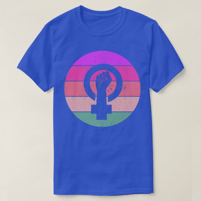 Female Equality Feminist Symbol Empowerment Femini T-Shirt (Design Front)