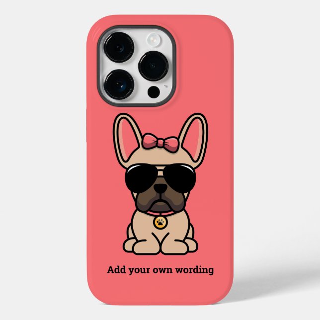 Female Fawn French Bulldog Case-Mate iPhone Case (Back)