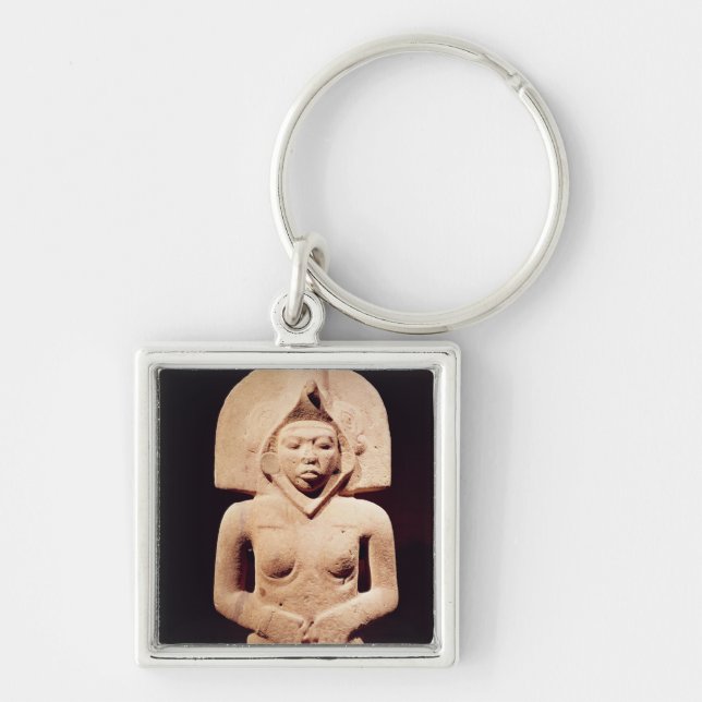 Female fertility figure, Huaztec Key Ring (Front)