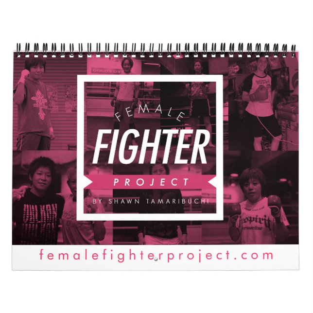 Female Fighter Project Calender Calendar (Cover)