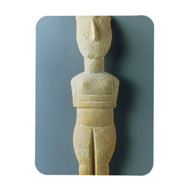 Female figurine, early Cycladic, c.2800-2300 BC (m Magnet (Vertical)