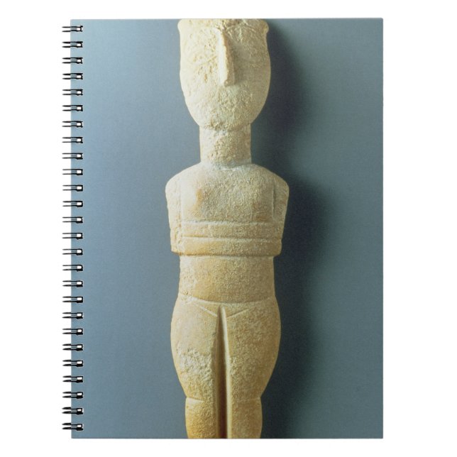 Female figurine, early Cycladic, c.2800-2300 BC (m Notebook (Front)
