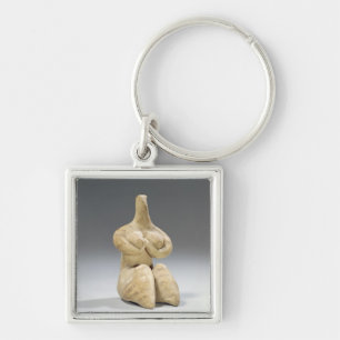 Female figurine in the Halaf style, c.4500 BC (ter Key Ring