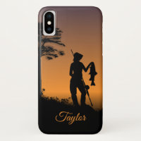 Female Fisherman Custom Text