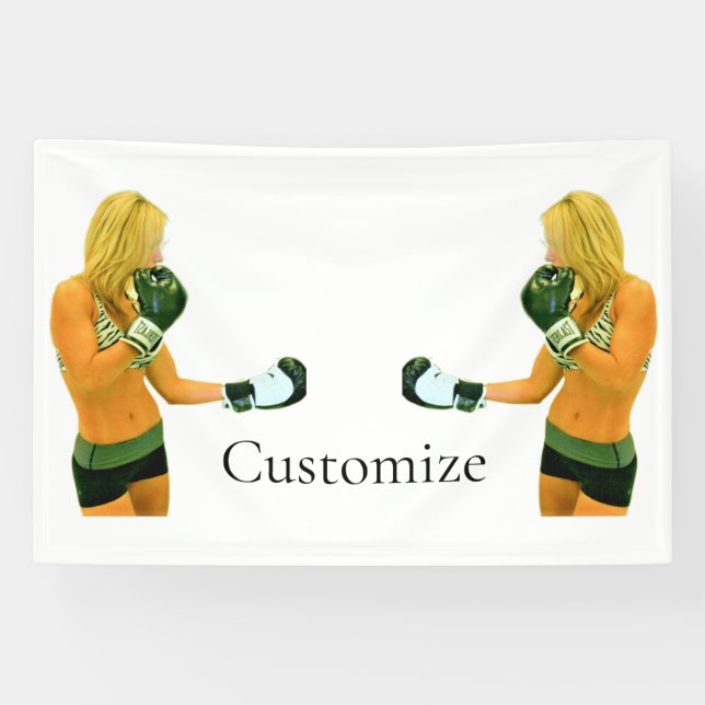 Female Fitness Model boxing Thunder_Cove Banner (Horizontal)