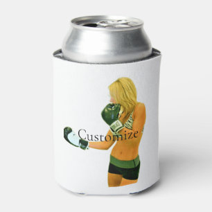 Female Fitness Model boxing Thunder_Cove Can Cooler