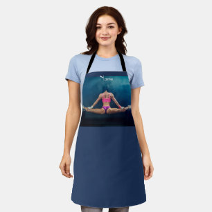 Female Fitness Model Split Thunder_Cove   Apron