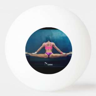 Female Fitness Model Split Thunder_Cove Ping Pong Ball