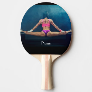 Female Fitness Model Split Thunder_Cove Ping Pong Paddle