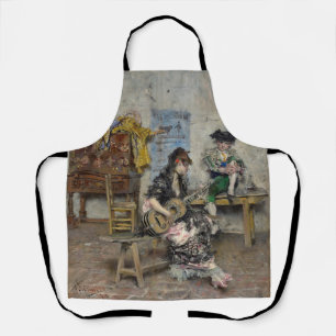 Female Flamenco Guitar Player (Spanish Guitarist) Apron