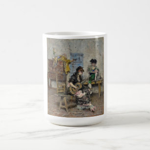 Female Flamenco Guitar Player (Spanish Guitarist) Coffee Mug