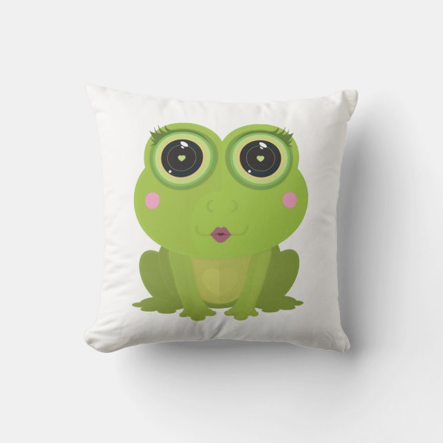 Female Frog  Cushion (Front)