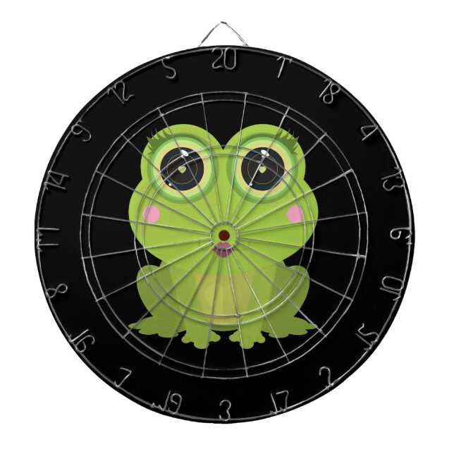Female Frog Dartboard (Front)