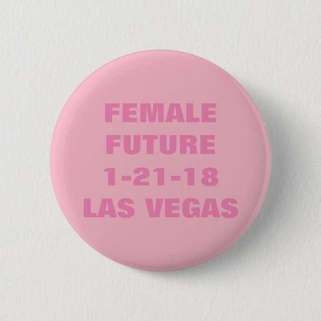 FEMALE FUTURE 6 CM ROUND BADGE (Front)